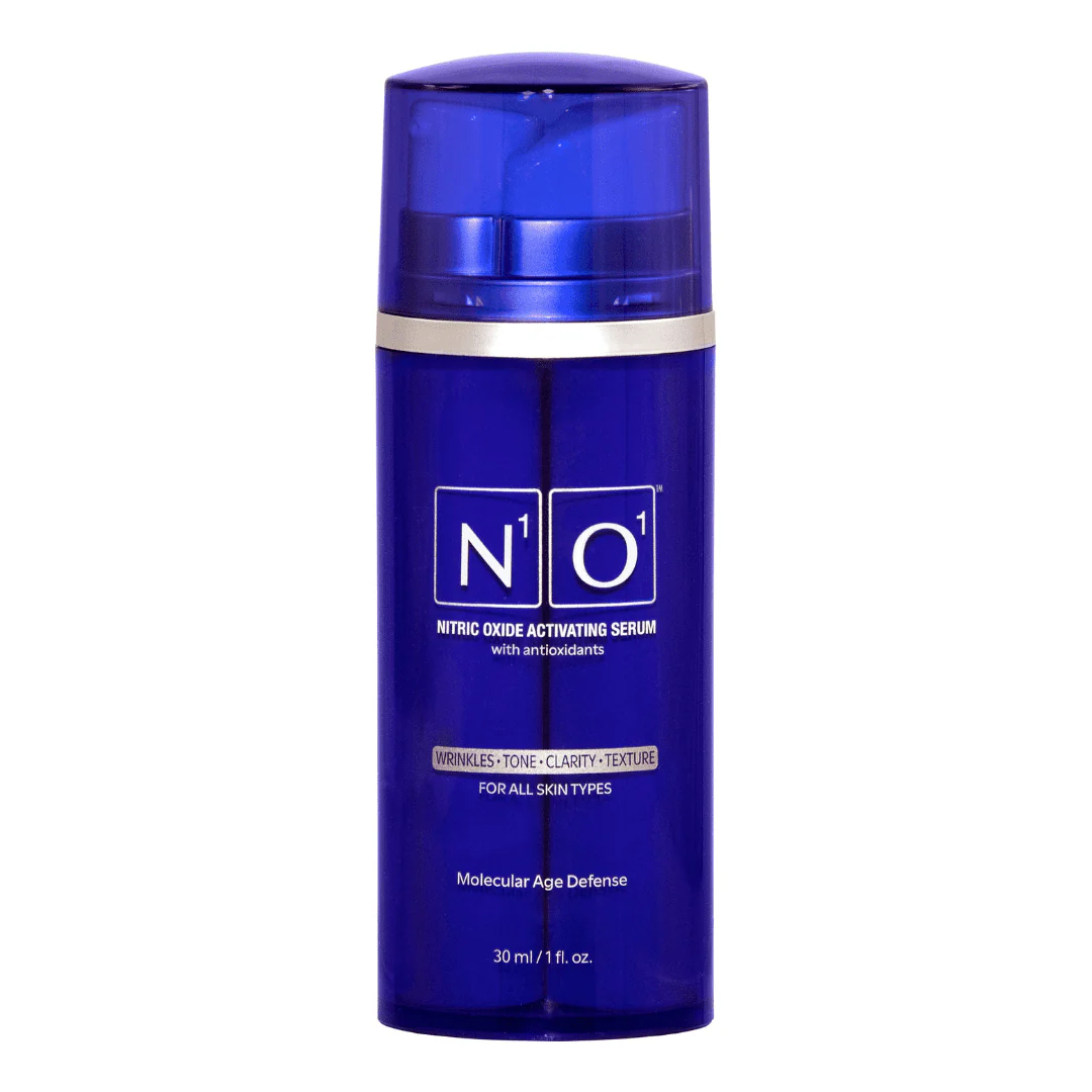 Anti-Aging Nitric Oxide Activating Serum – Boosts collagen, enhances circulation, and revitalizes skin for a youthful glow.